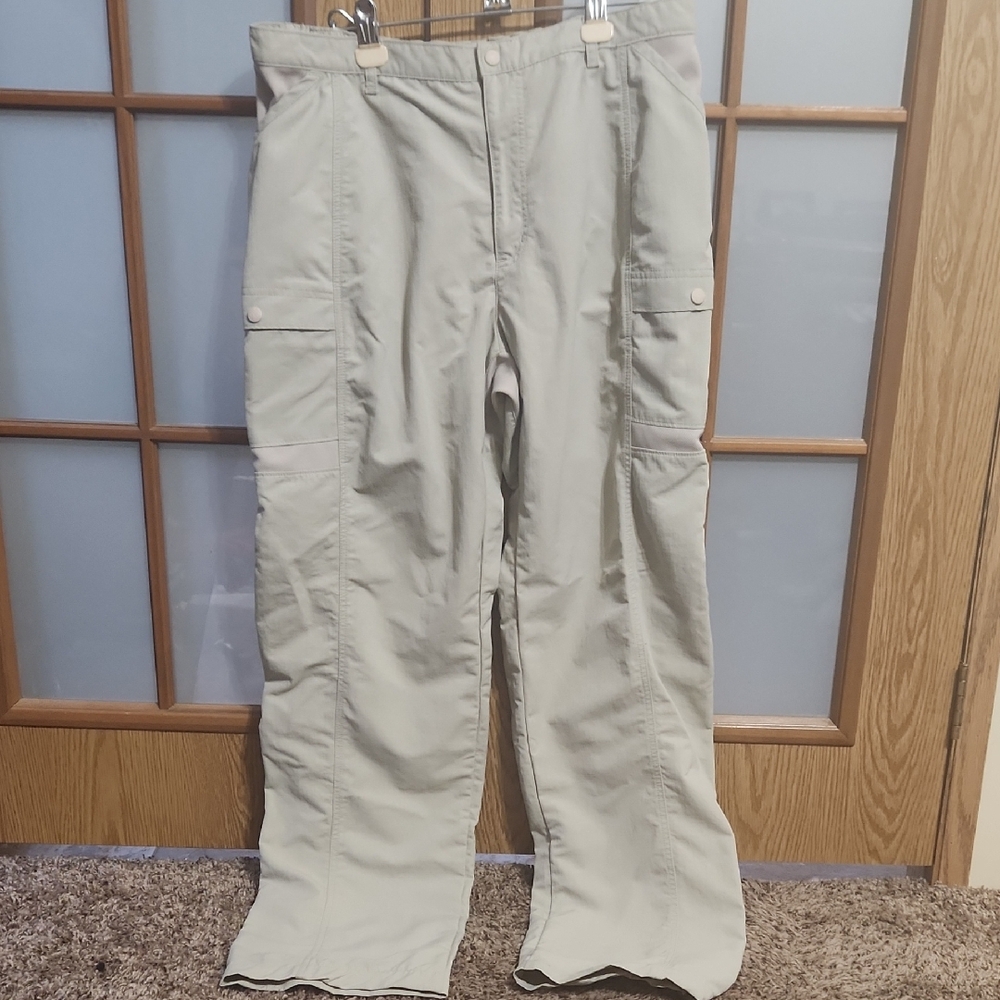 Columbia Performance Fishing Gear Tan Cargo Mens Pants